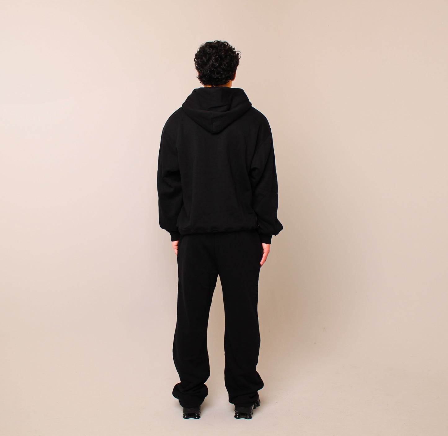 Essential Straight Leg Sweatpants Black