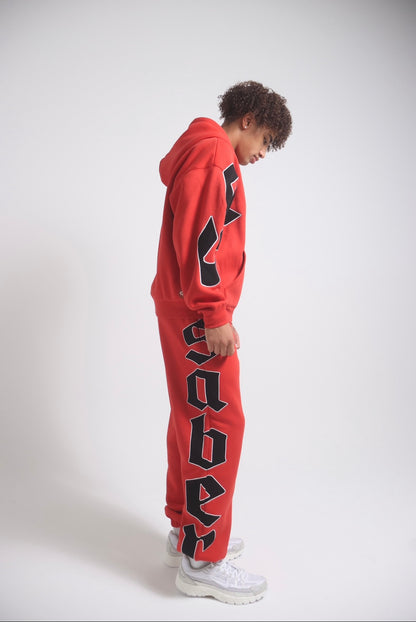 MAYHEM TRACK PANT RED